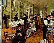 Edgar Degas Die Baumwollfaktorei Spain oil painting artist